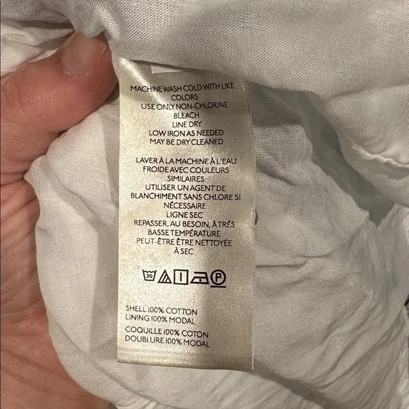 By Anthropologie The Peregrine MIDI Dress in Blue Gingham NWOT - Picture 8 of 8